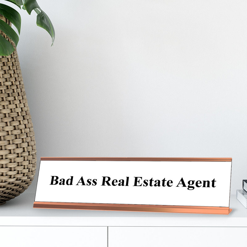 Enseigne de bureau Bad Ass Real Estate
