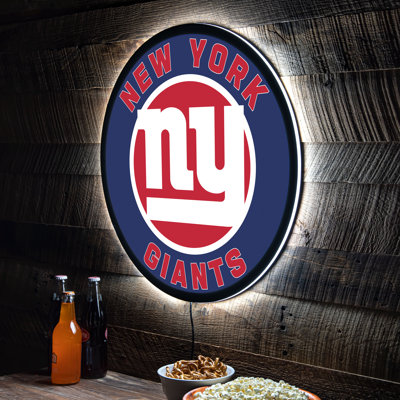 NFL LED Round Lighted Wall Sign