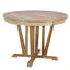 Ensemble de table de salle à manger extensible 5 pièces Rustic-1370567968