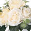 Roses et pivoines artificielles dans un vase en verre avec de l'eau artificielle pour les centres de mariage-285440056