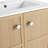 Freestanding Bathroom Vanity Whit Ceramic Sink, 2-Soft Closing Door, Bathroom Vanity-1728857350