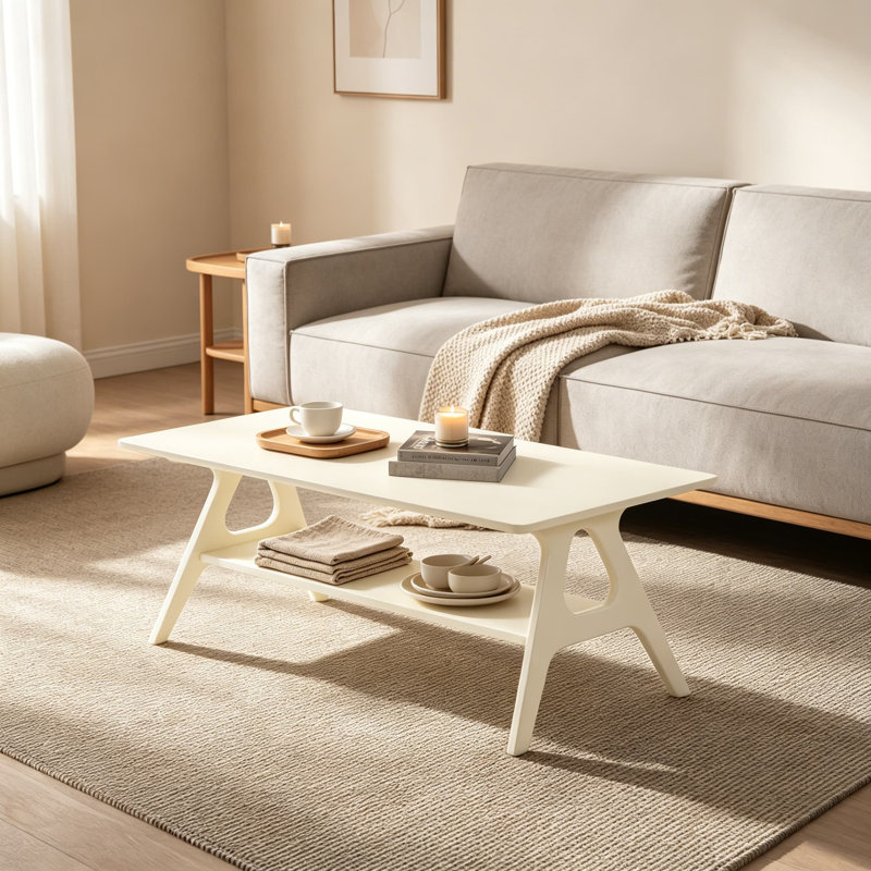 Table basse Arona Mid-Century Modern Wood
