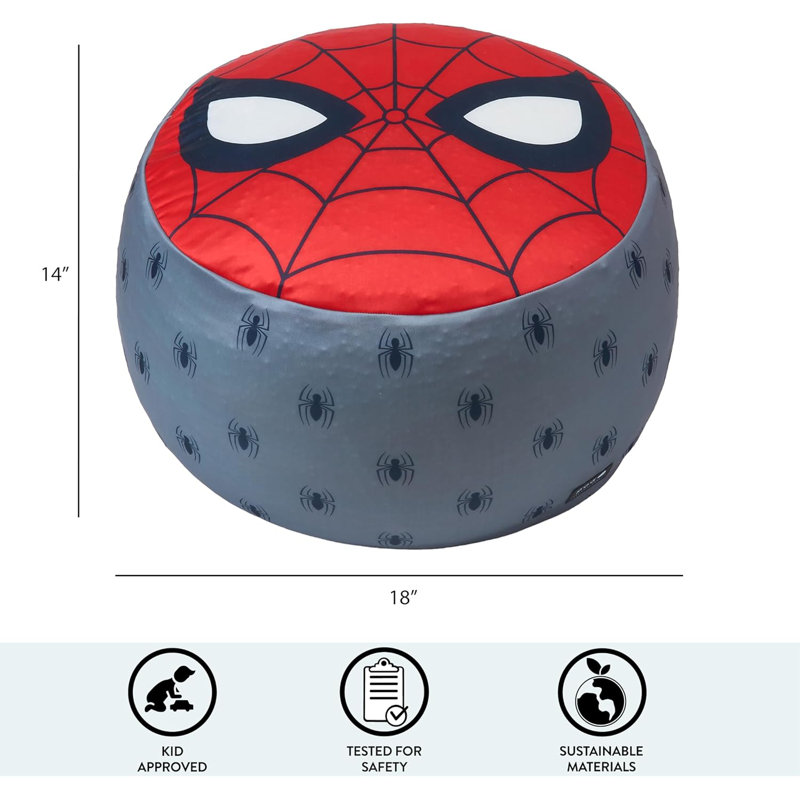 Fauteuil à billes Spiderman Spandex Smooshie