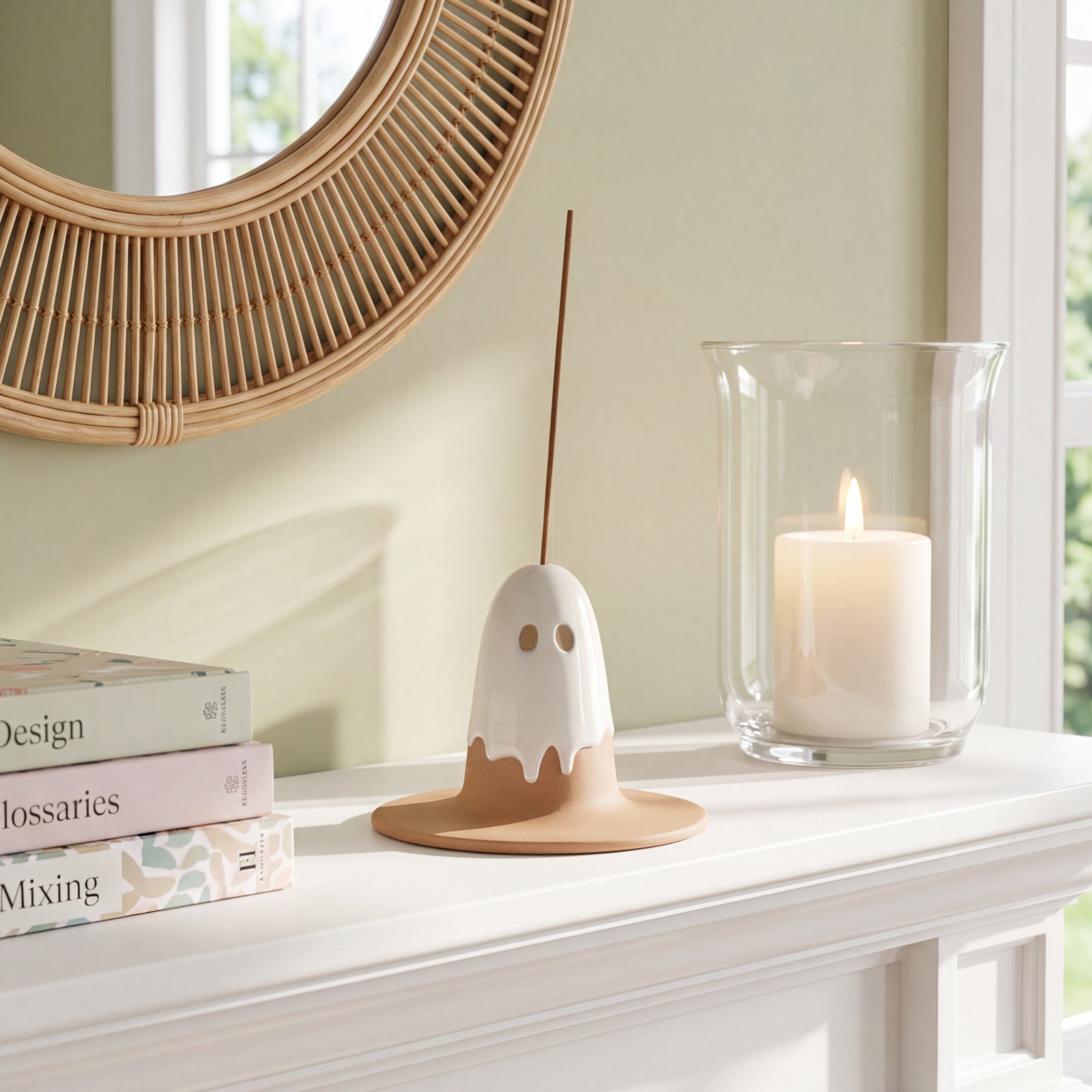 Laudine Ghost Incense Holder