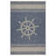 Tapis intérieur / extérieur à tissage plat Weese Nautical Zero-Pile-1476352086