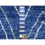 Tapis berbère marocain en laine noué à la main de 3 pi 10 po x 5 pi 9 po bleu D59937F0F363450CA2135963CC8FC6A