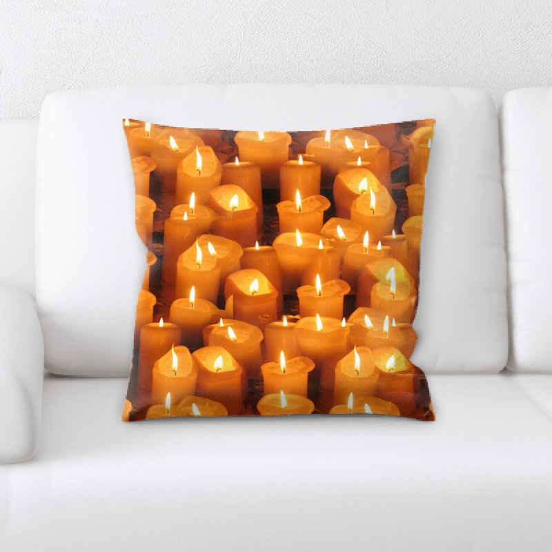 Coussin bougies