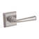 Federal Privacy Door Lever with Traditional Square Rose