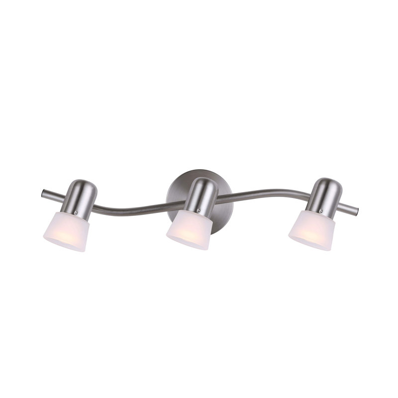 Datey 23'' 3 -Light Fixed Track Track Kit with Adjustable Head