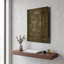 «Handcuff Blueprint Vernis Chalkboard» par Luxe, art mural en métal doré, 12 po x 16 po-133248362