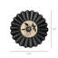 Scalloped Round Frame, Black - 3”