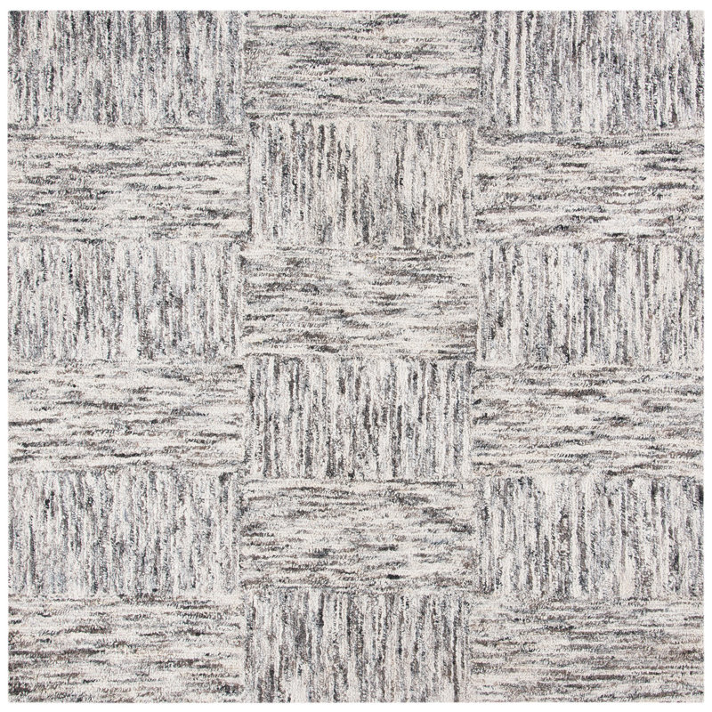 Dowlen Hand Tufted Performance Rug, Square 6'