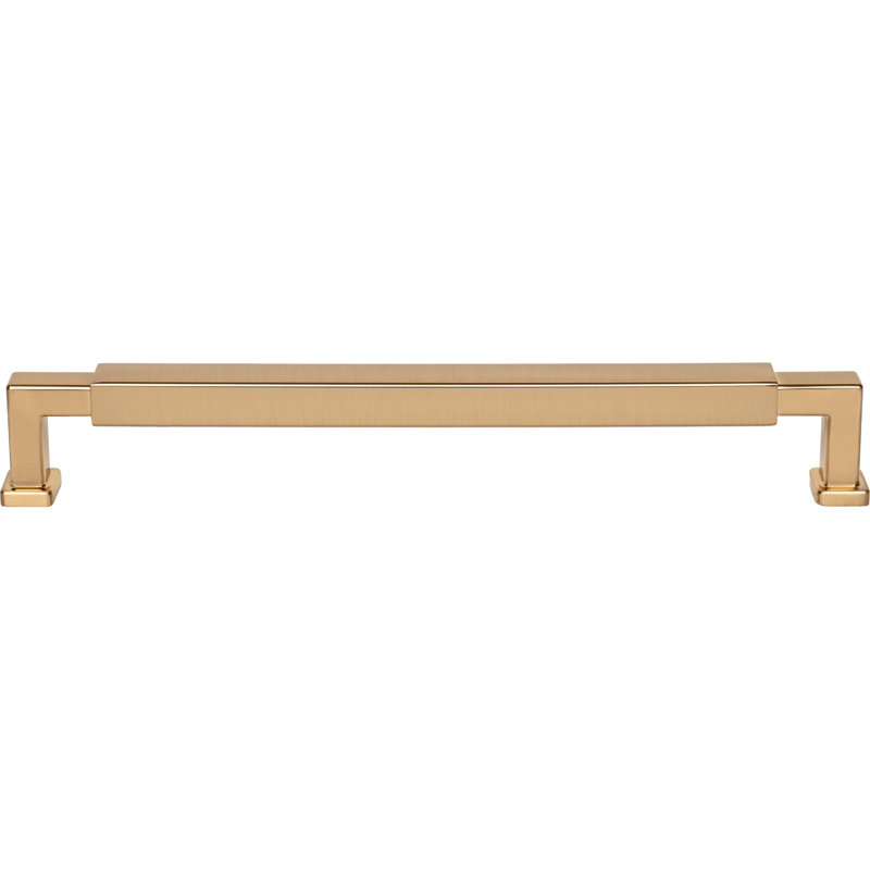 Nash Bar Pull, 18", Satin Bronze