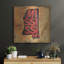 Art mural luxueux «Mississippi 3» par Art Licensing Studio, 24 po x 24 po-117052347