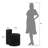 Kurosh Upholstered Pouf-2038269792