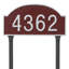 Enseigne d’adresse pour pelouse sur 1 ligne dover-23380005