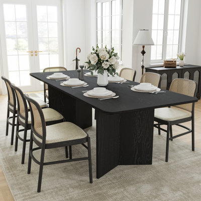 Chantai 33.5"W×30"H Wooden Dining Table
