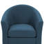 Upholstered Linen Blend Swivel Barrel Chair-314721920