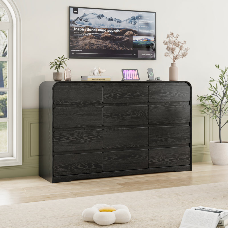 black mini dresser Wrought Studio™ 63