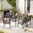 6 - Person Patio Dining Set with Rectangular Table