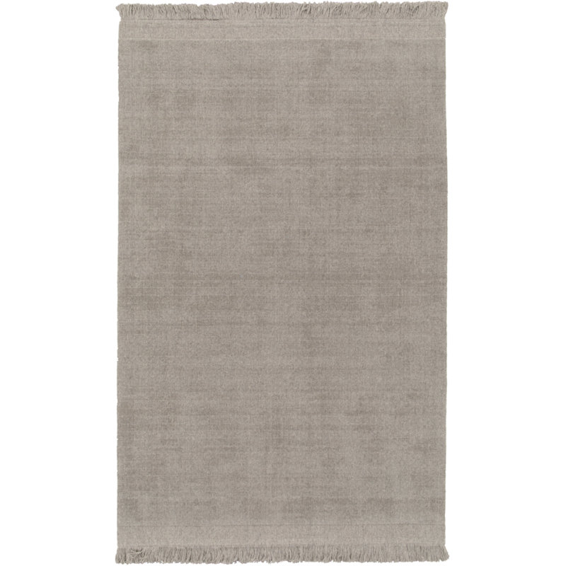 Aerilyn Light Grey Hand Woven Area Rug, Rectangle 120 x 170cm