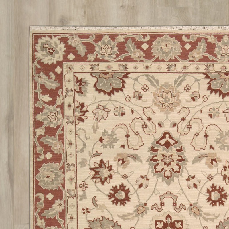 Heintzelman Wool Oriental Indoor Rug, Rectangle 7'10" x 9'10"