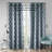 Jacquard Grommet Top Total Blackout Curtain Panel-109786830-102624883