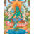 21 Green Taras Thangka (Brocadeless Thangka)