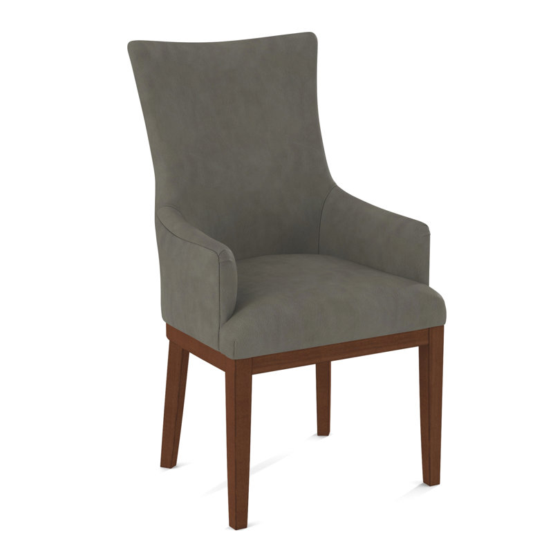 19'' H Upholstered Armchair, English Saddle, Applause Porpoise
