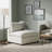 Caylie Armless Slipper Chair  Ivory-720322766-720322760