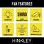 Ventilateur intelligent DEL Hinkley Fan Vail