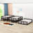 Full Over Full Over Full Triple Bed,Wood Bed with Built-in Ladder and Slide-1428379413