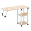 Adjustable Solid Wood Top Metal Base Computer Desk-1349418792-1349418794