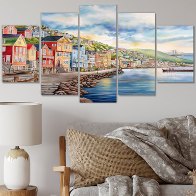 Mondovi - Canadian Canvas Print - 5 Panels