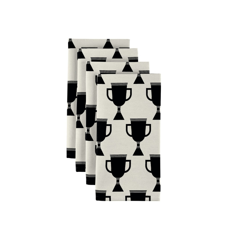 Polyester Abstract Square Napkin