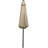 Delaplaine 9' Solid Octagon Market Umbrella with Push-Button Tilt - Beige-2009677771