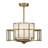 Corinne 26" 4-Light Fandelier in Warm Brass with Remote Control-178287894