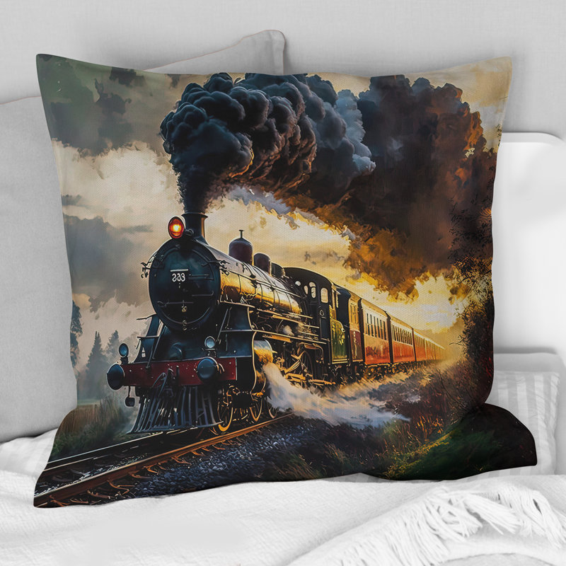Coussin décoratif, H 18 po x l 18 po, Carré