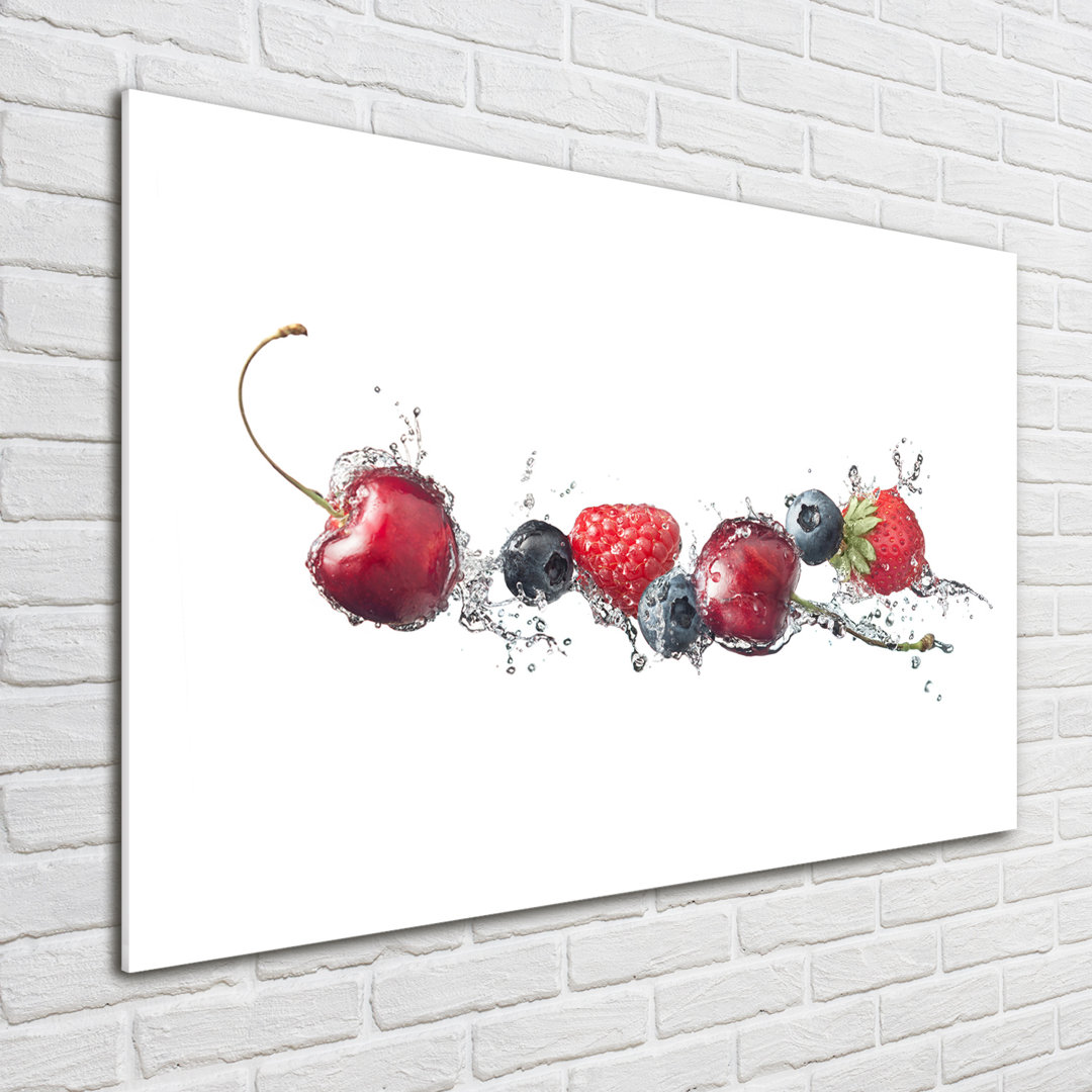 Glasbild Forest Fruits