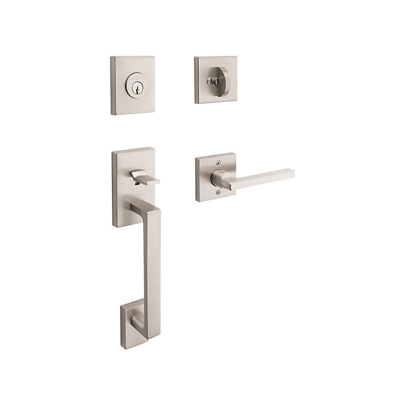 La Jolla Entry Set, Lifetime Satin Brass
