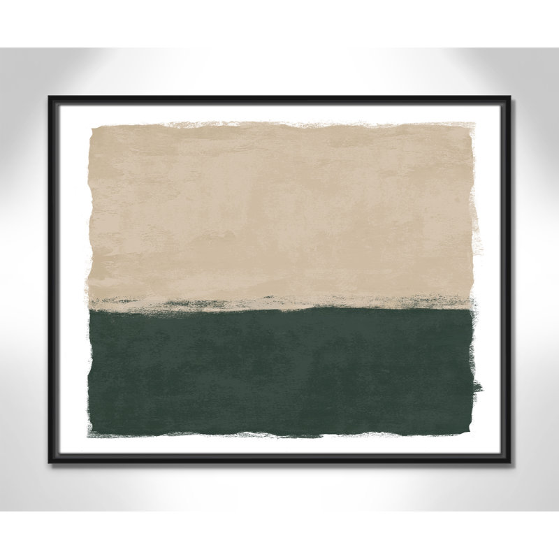 «Emerald Forest II - Landscape Version Print» par Natalie Carpentieri, Toile avec cadre, L 29,5 po x H 23,5 po