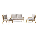 Hadley Outdoor 3 - Piece Conversation Set