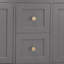 Meuble-lavabo double 60 po Troyanek