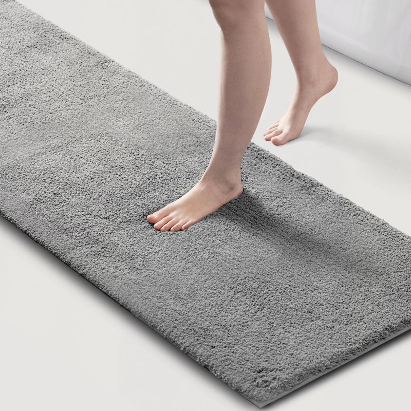 1PC 24X40" Bath Rug, Navy