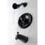 Kingston Brass NuWave Single-Handle Pressure Balanced Tub and Shower Faucet-42660381