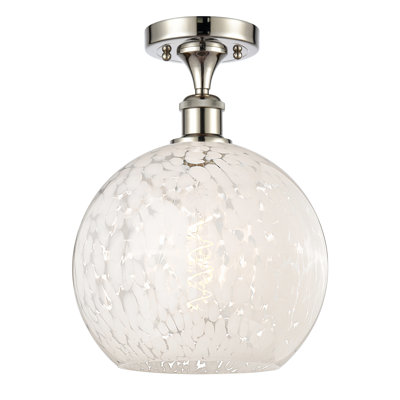 Plafonnier semi-encastré 1 lumière Ballston - Adreann