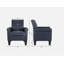 Fauteuil rembourré en similicuir de 29 po Alrun-1390301881
