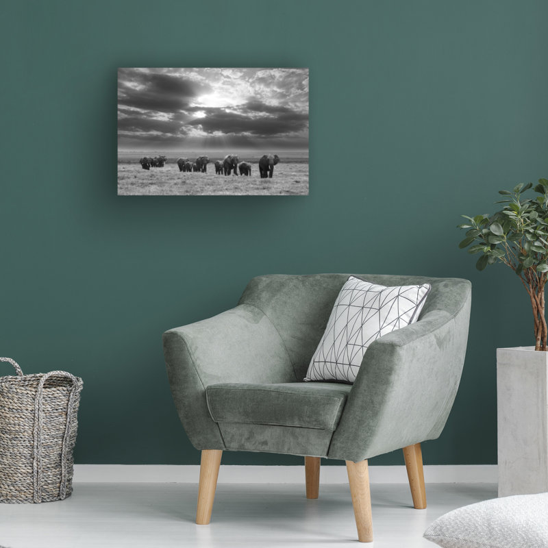 Art sur toile Jorge Llovet, H 12 po x l 19 po