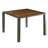 Desiree Weathered Oak Counter Height Dining Table Seats 6