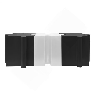 3-Piece Artistic Puzzle Table Set,Modular MGO Side Tables With Interlocking Design (2 Convex & 1 Concave), 200Lb Capacity For Indoor & Outdoor